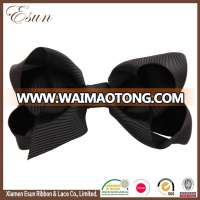 Hot china factory wholesale girls hair bows metal hair barrettes