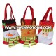 Cheap Wholesale Candy Bag New Design Decorative Holiday Shopping Christmas Gift Handbag